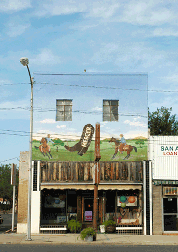 mercer boot mural